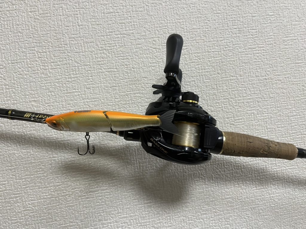 ベイトリールとビッグベイト