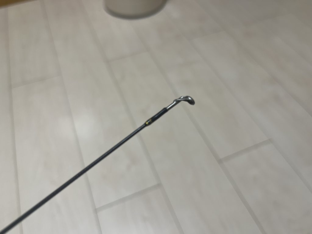ロッドのティップを映した写真