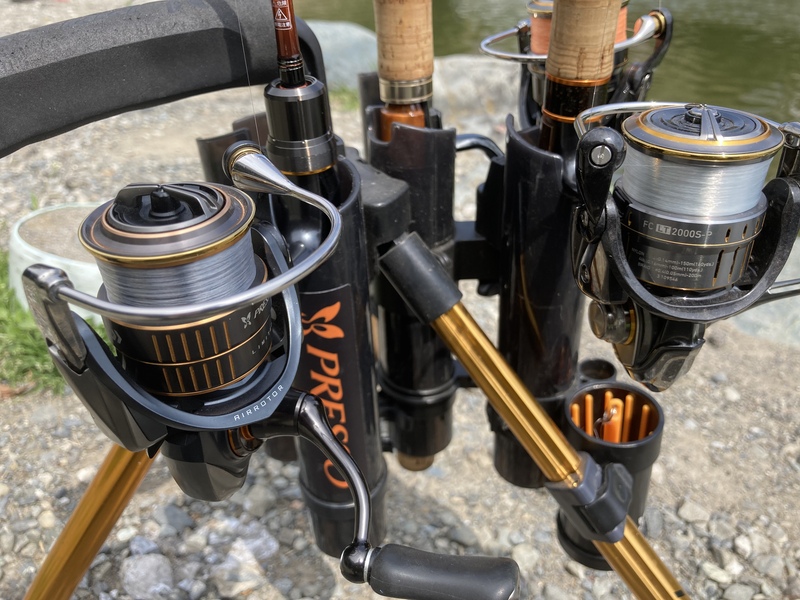 エリアトラウトのエステル用タックル