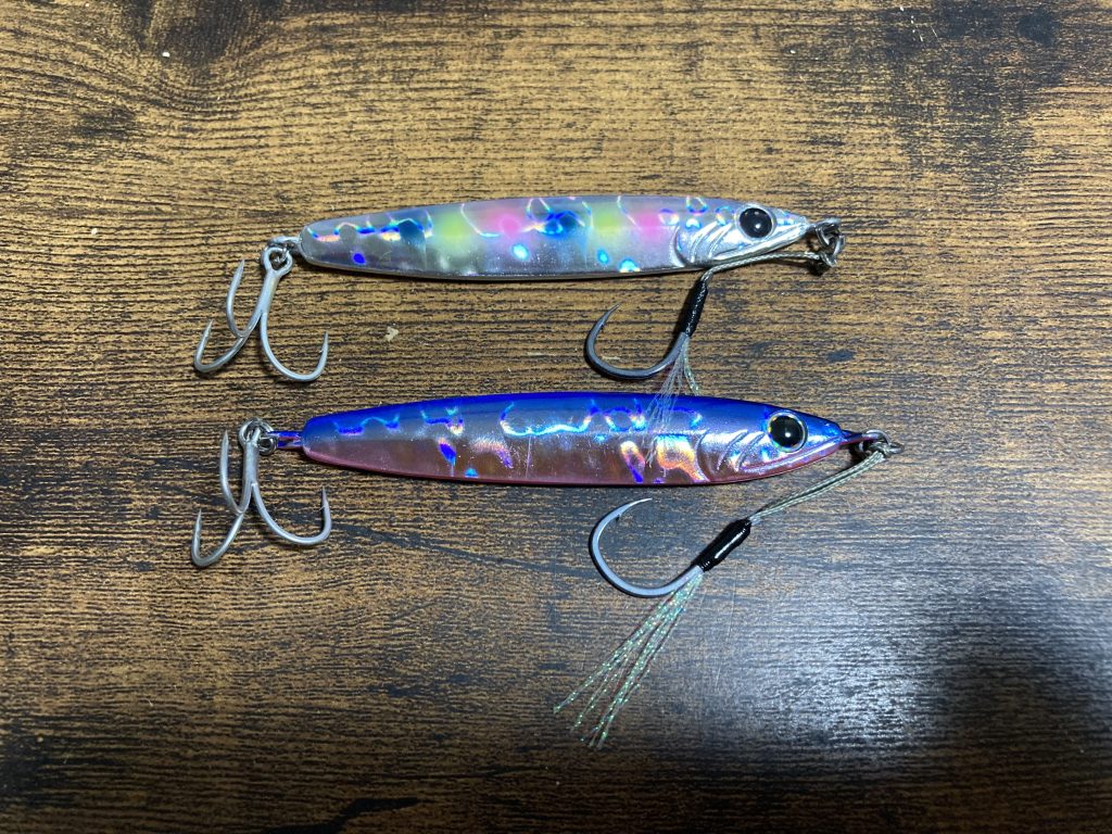 センターバランスのジグ