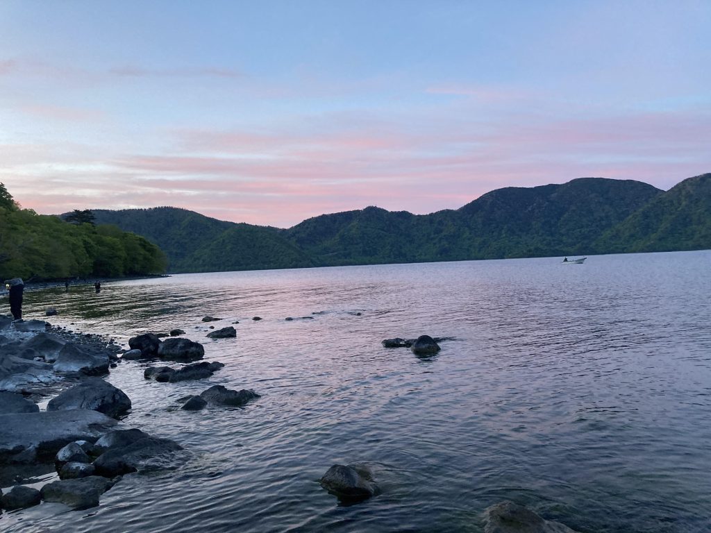 中禅寺湖の国道側ポイント