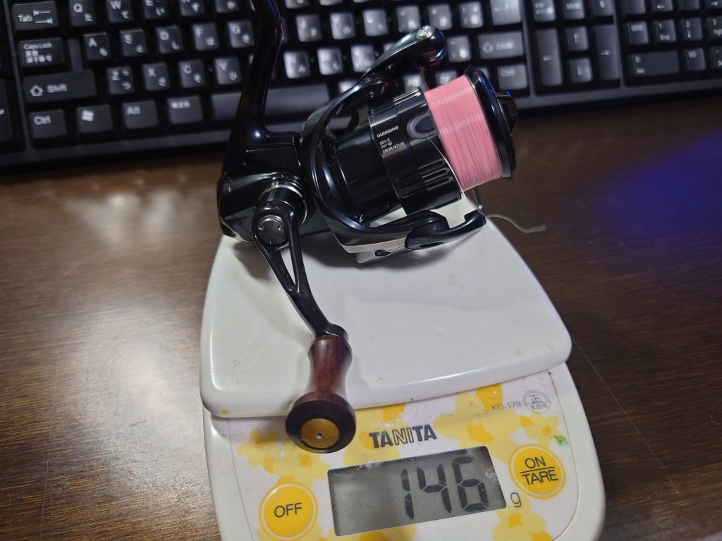 軽量リール　ヴァンキッシュ