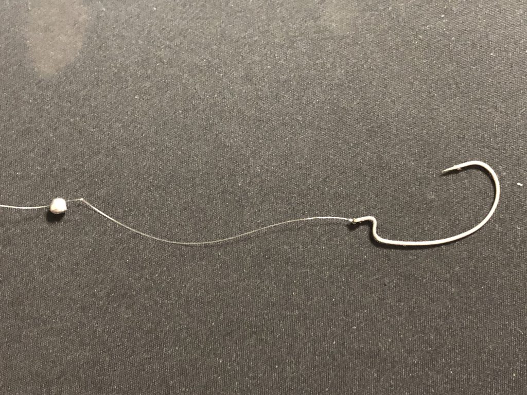 スプリットショットリグの作り方