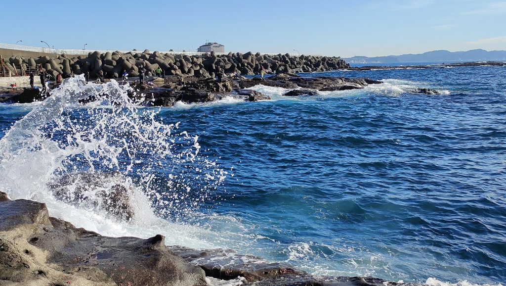 江ノ島釜の口の一級ポイント。